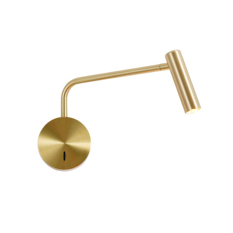 Minimalist Wall Sconce With Adjustable Arm