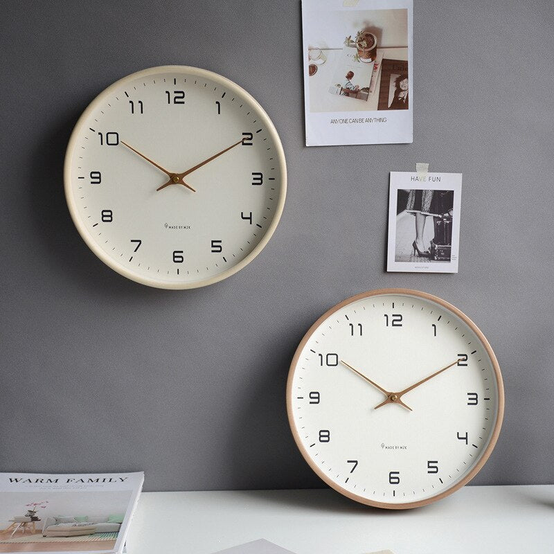 Minimalist Wood Wall Clock
