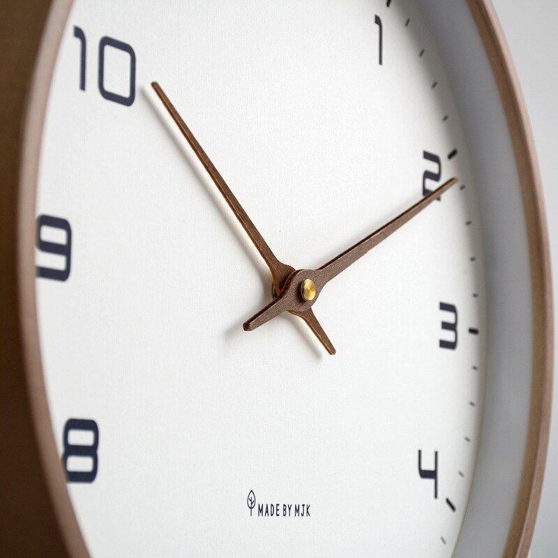 Minimalist Wood Wall Clock