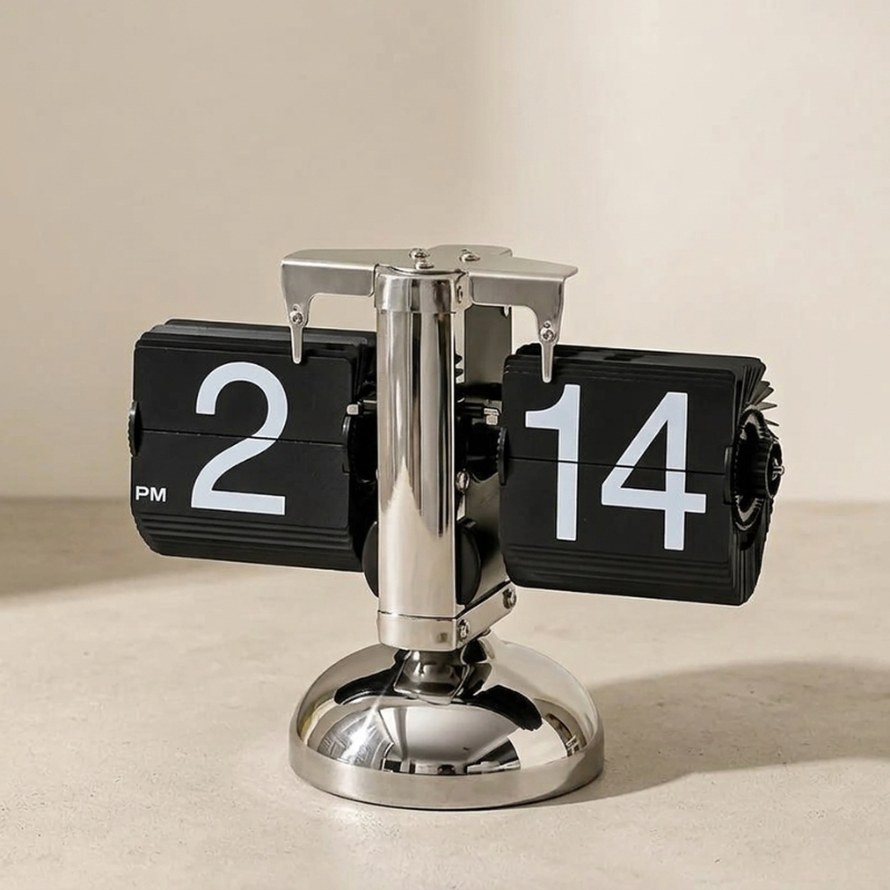 Modern Mechanical Flip Clock