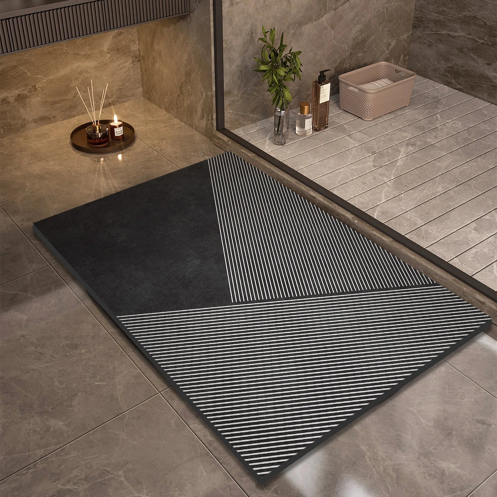 Modern Quick Drying Bath Mat
