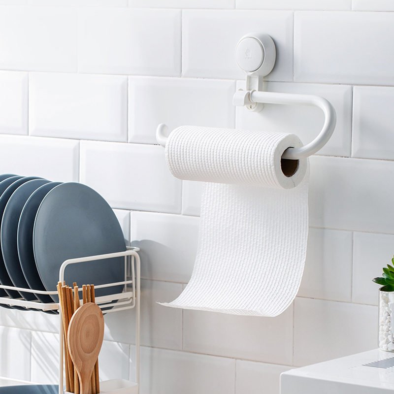 Modern Suction Mount Holder With Wood-Grain