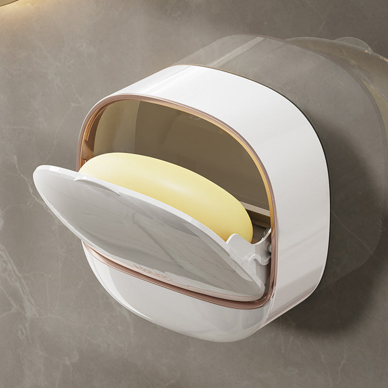 Modern Wall Mounted Soap Dish with Draining Box