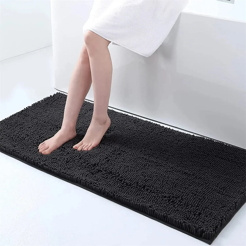 Non-Slip Chenille Bath Mat