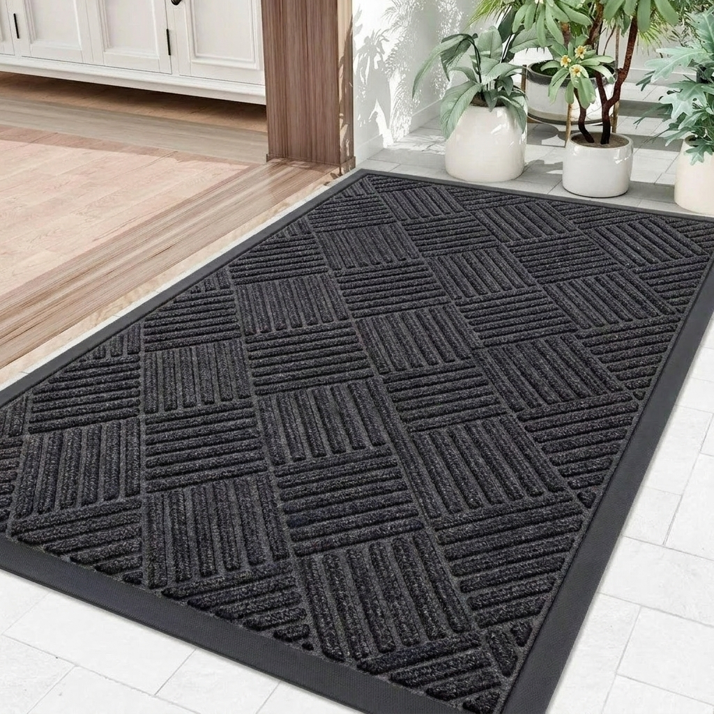 Non-Slip Dirt-Trapping Entrance Mat