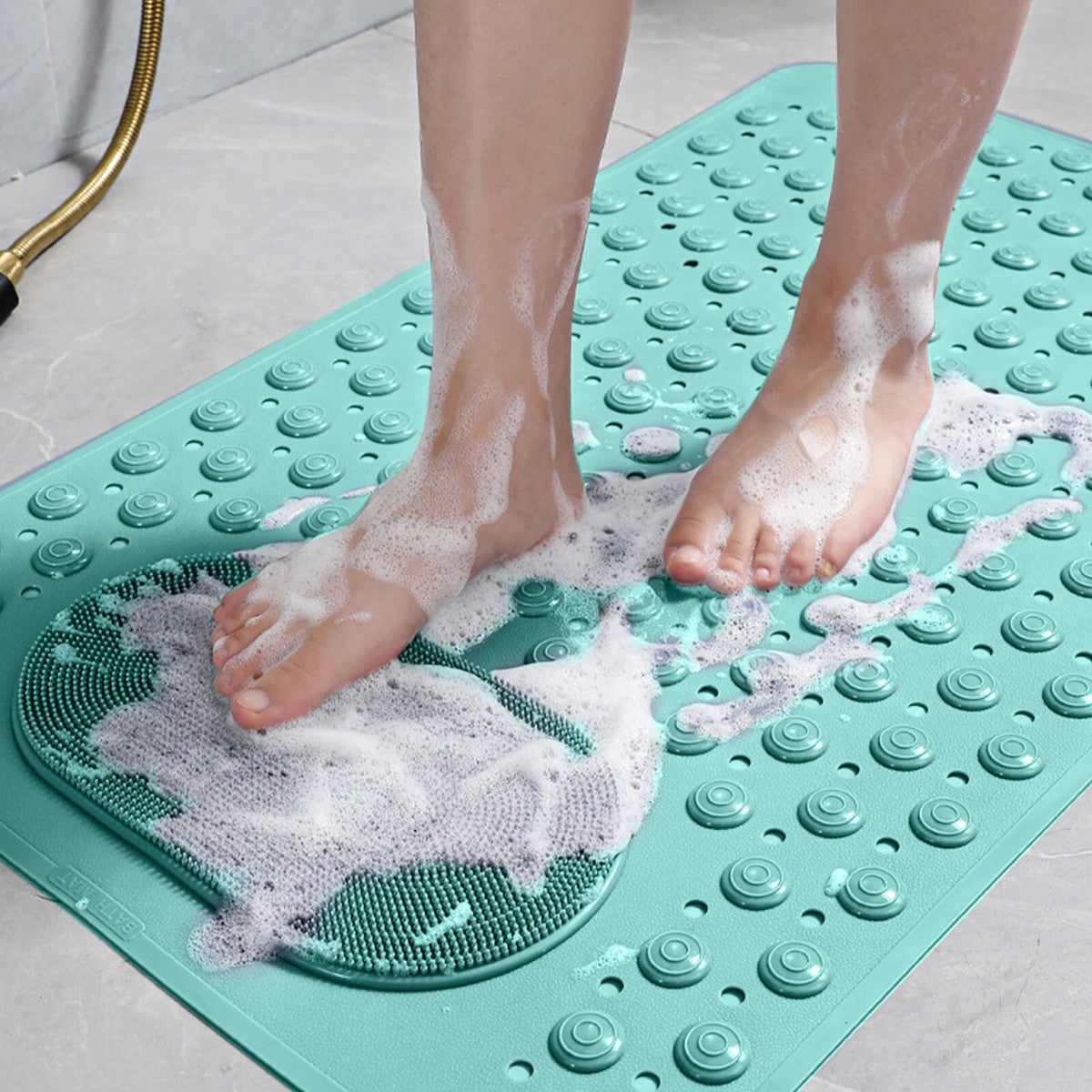 Non-Slip Foot Scrubber Bath Mat