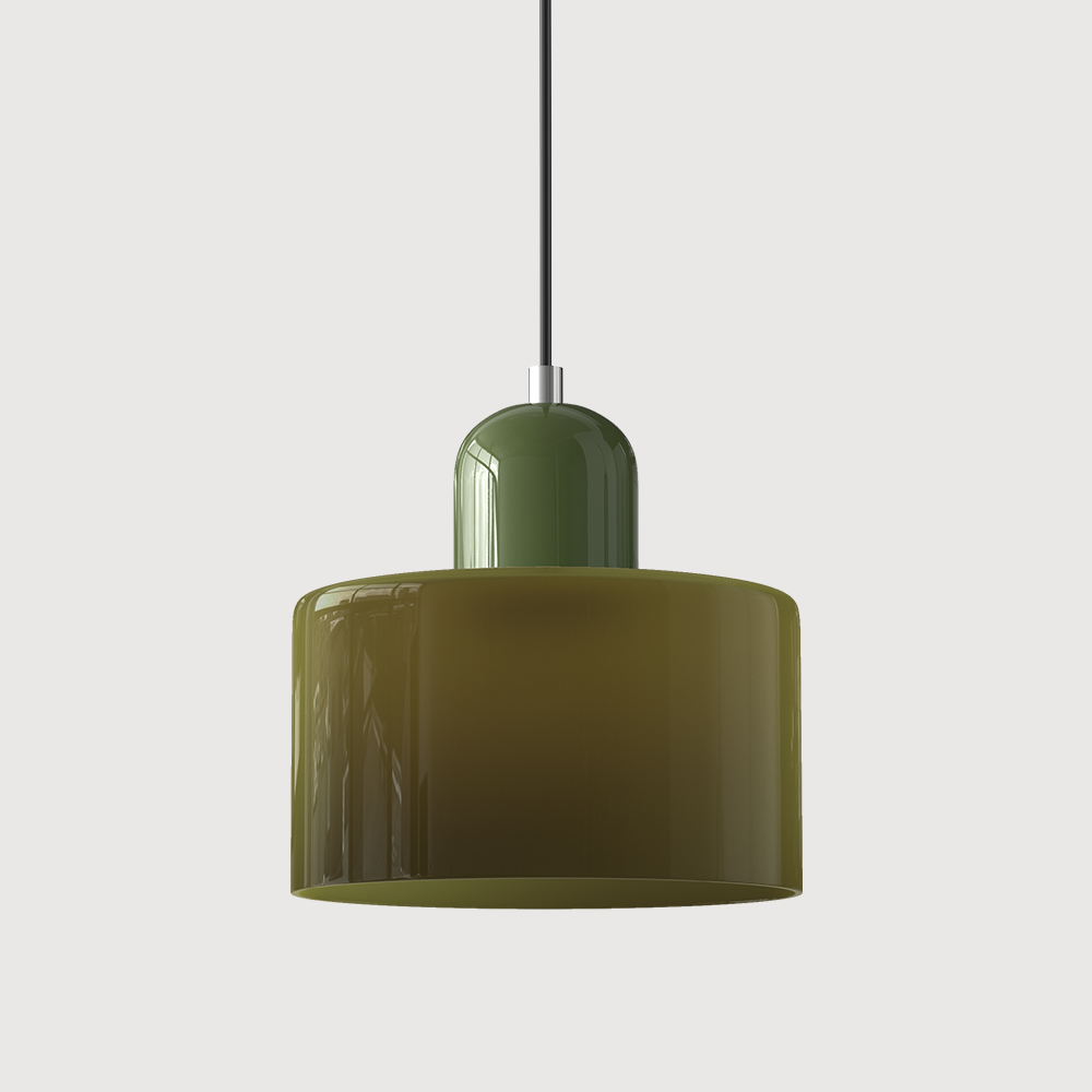 Pendant Light With Glass Shade