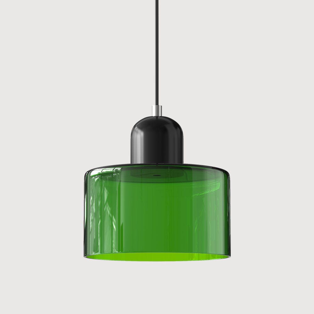 Pendant Light With Glass Shade