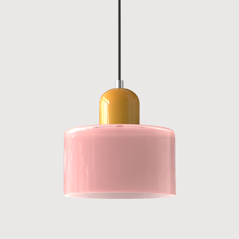 Pendant Light With Glass Shade