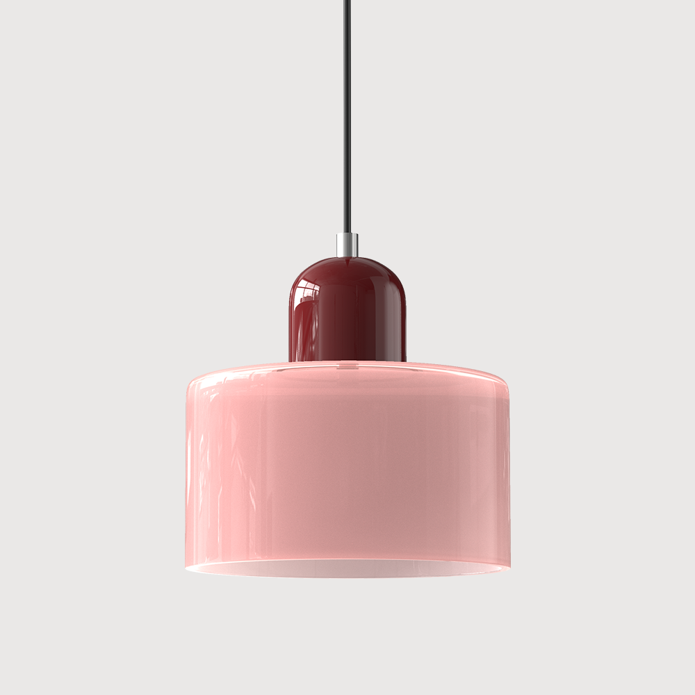 Pendant Light With Glass Shade