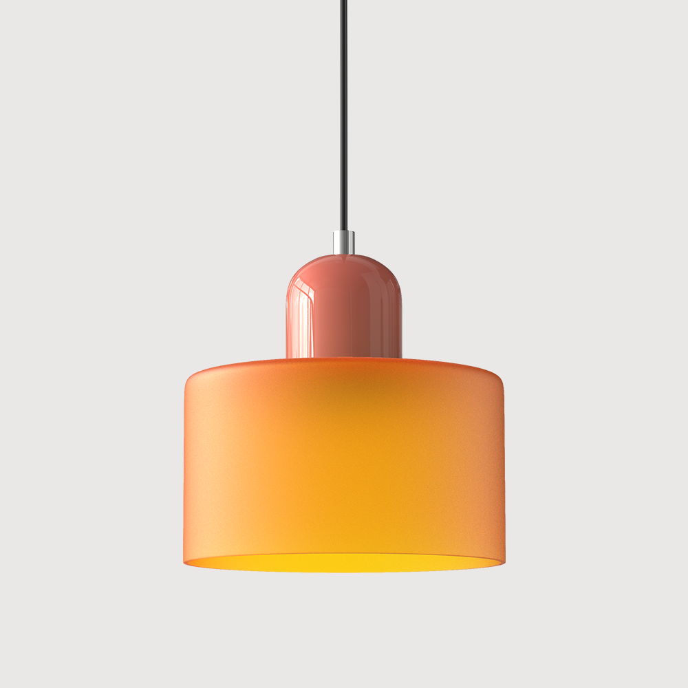 Pendant Light With Glass Shade