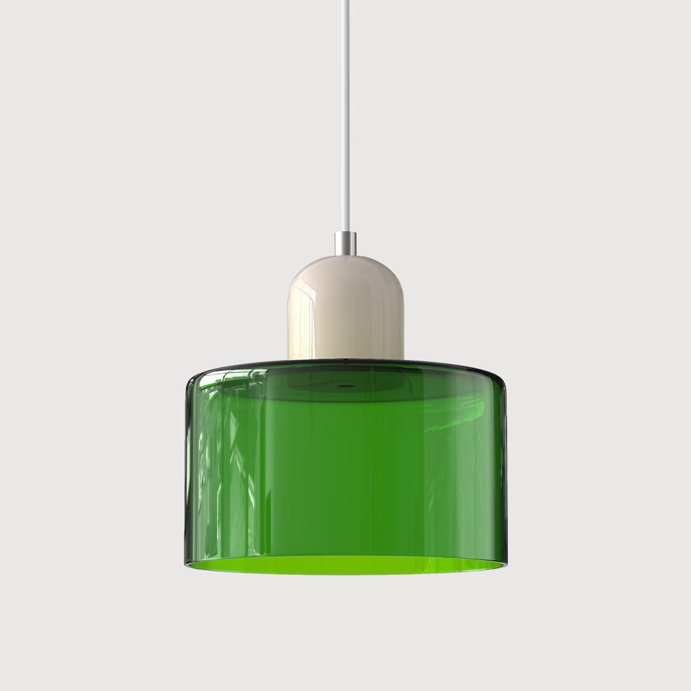 Pendant Light With Glass Shade