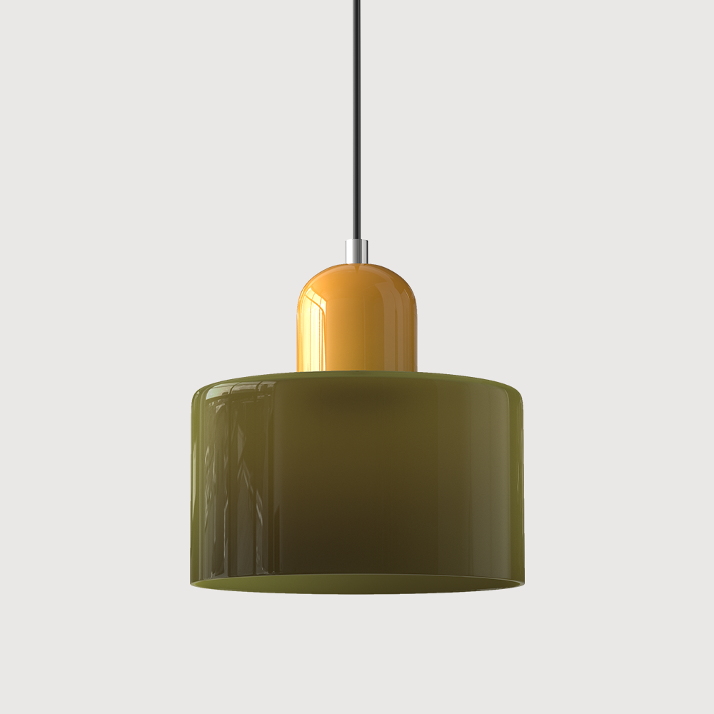 Pendant Light With Glass Shade