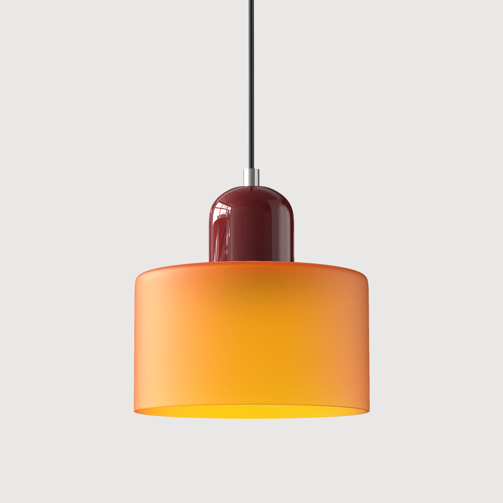 Pendant Light With Glass Shade