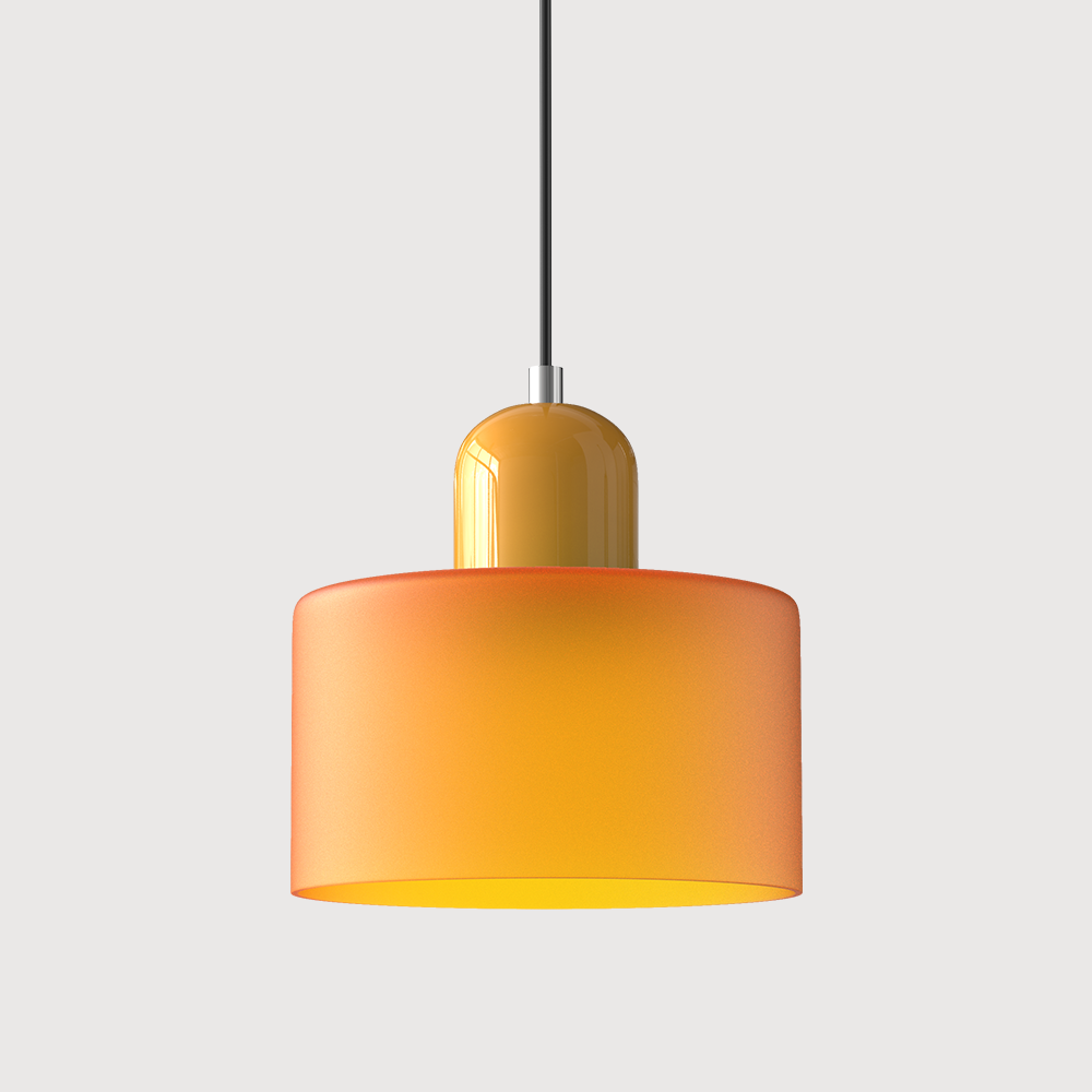 Pendant Light With Glass Shade