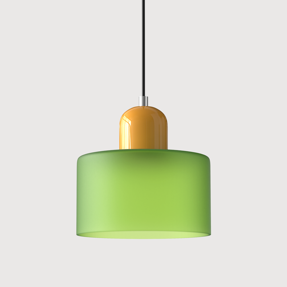 Pendant Light With Glass Shade