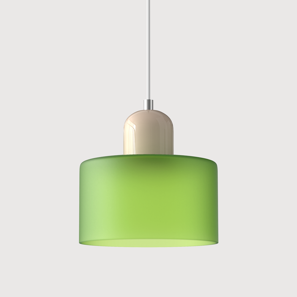 Pendant Light With Glass Shade