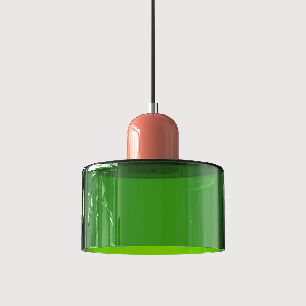 Pendant Light With Glass Shade