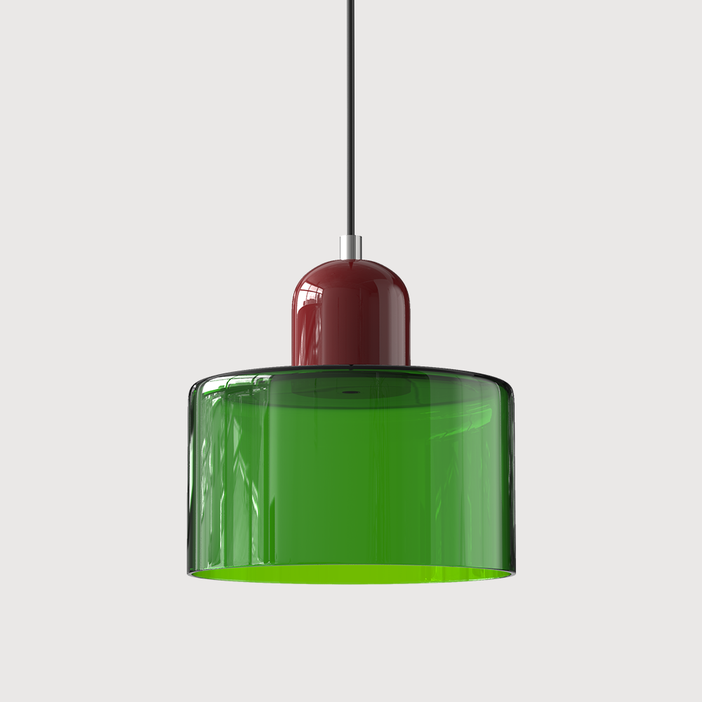Pendant Light With Glass Shade