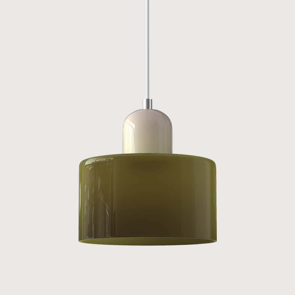Pendant Light With Glass Shade