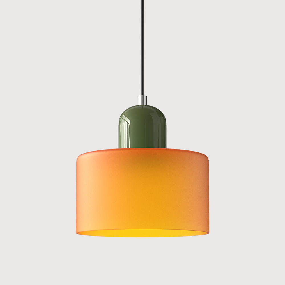Pendant Light With Glass Shade