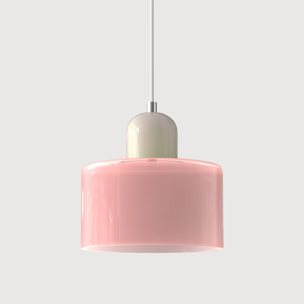 Pendant Light With Glass Shade