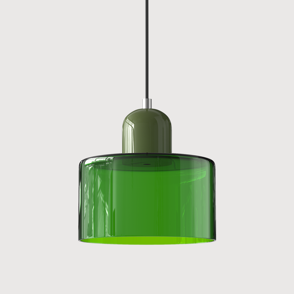 Pendant Light With Glass Shade