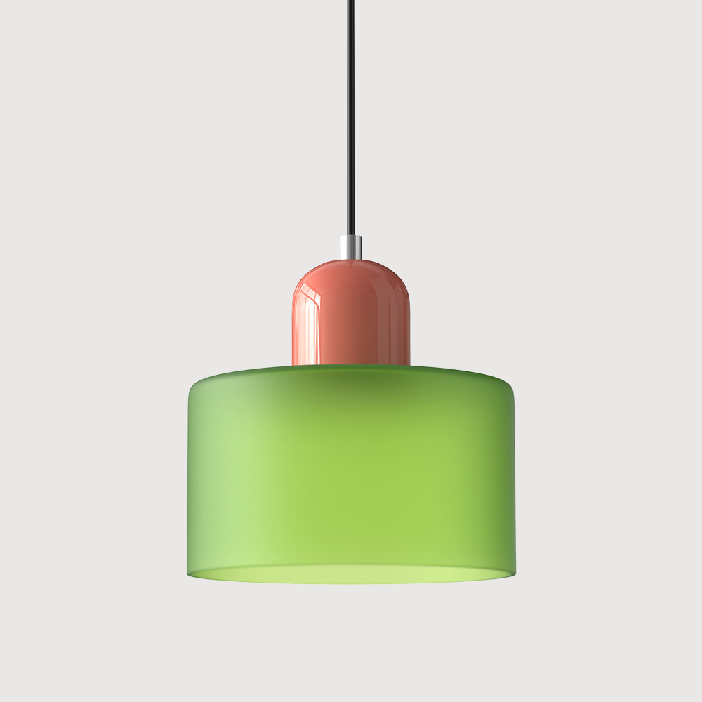 Pendant Light With Glass Shade