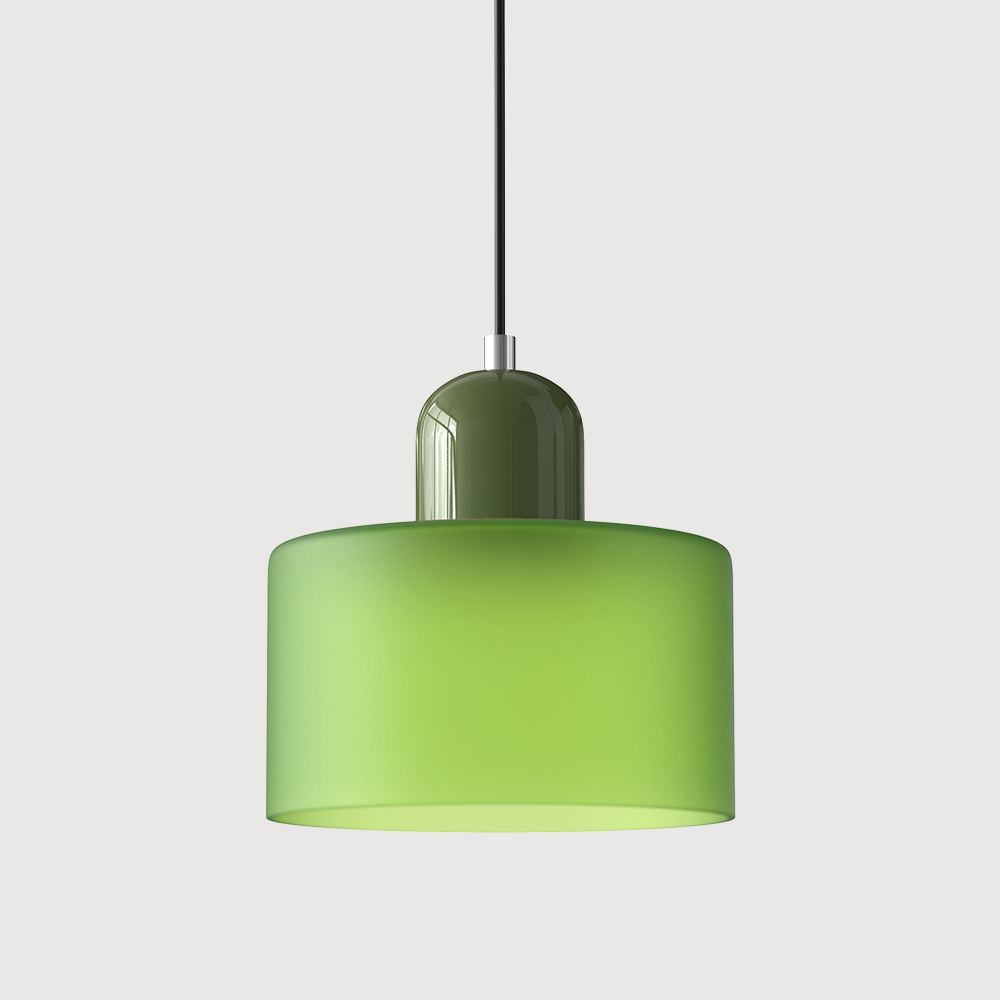 Pendant Light With Glass Shade