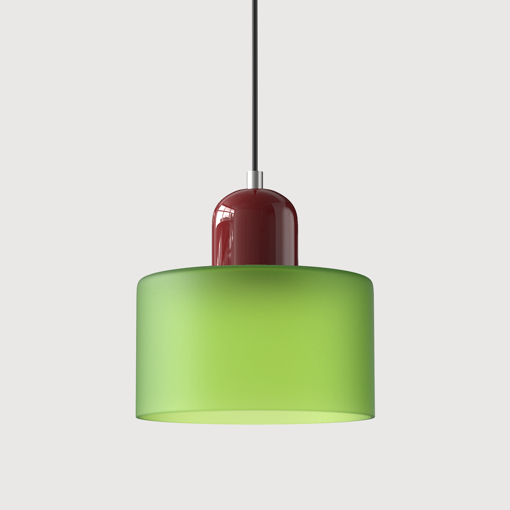 Pendant Light With Glass Shade