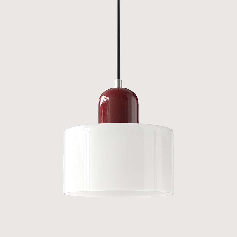 Pendant Light With Glass Shade