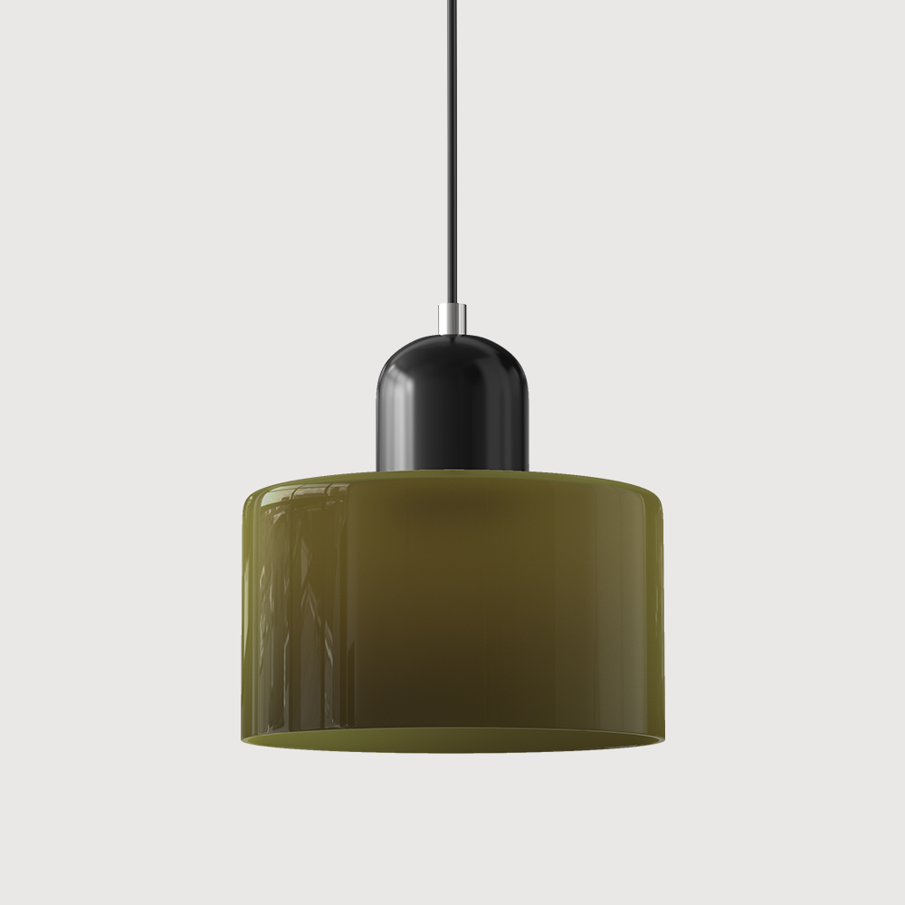 Pendant Light With Glass Shade