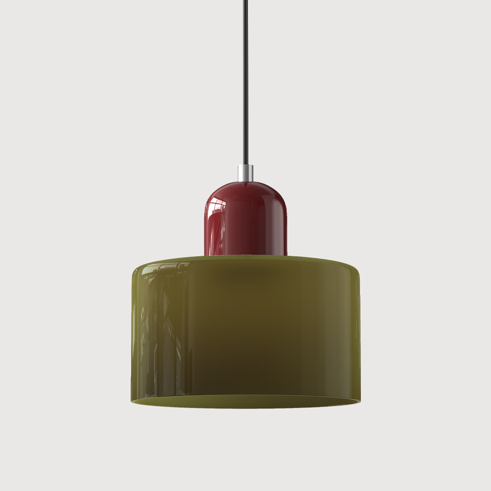 Pendant Light With Glass Shade