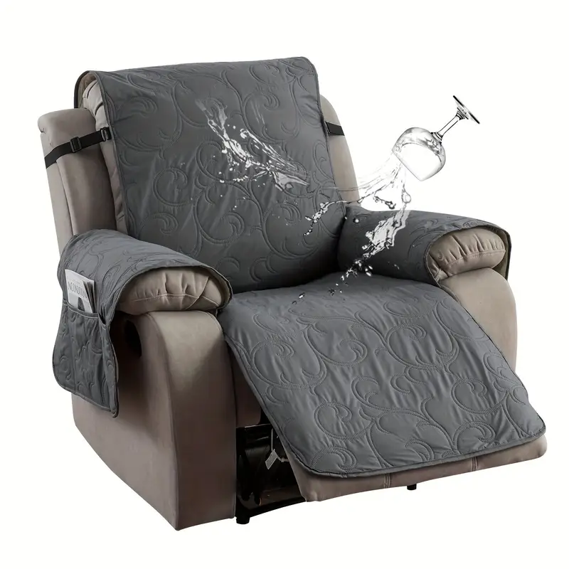 Plush Fitted Recliner Slipcover