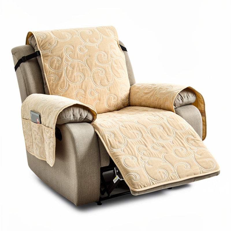 Plush Fitted Recliner Slipcover