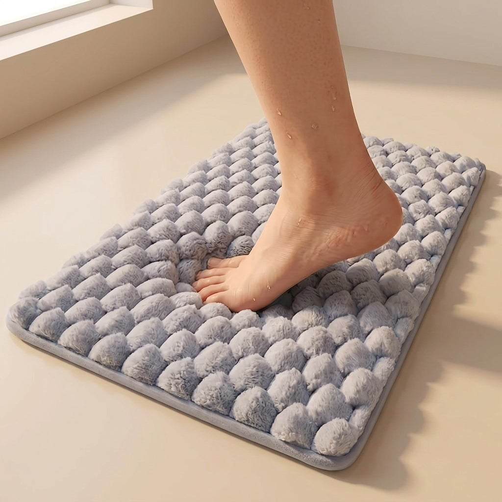 Plush Memory Foam Bath Mat