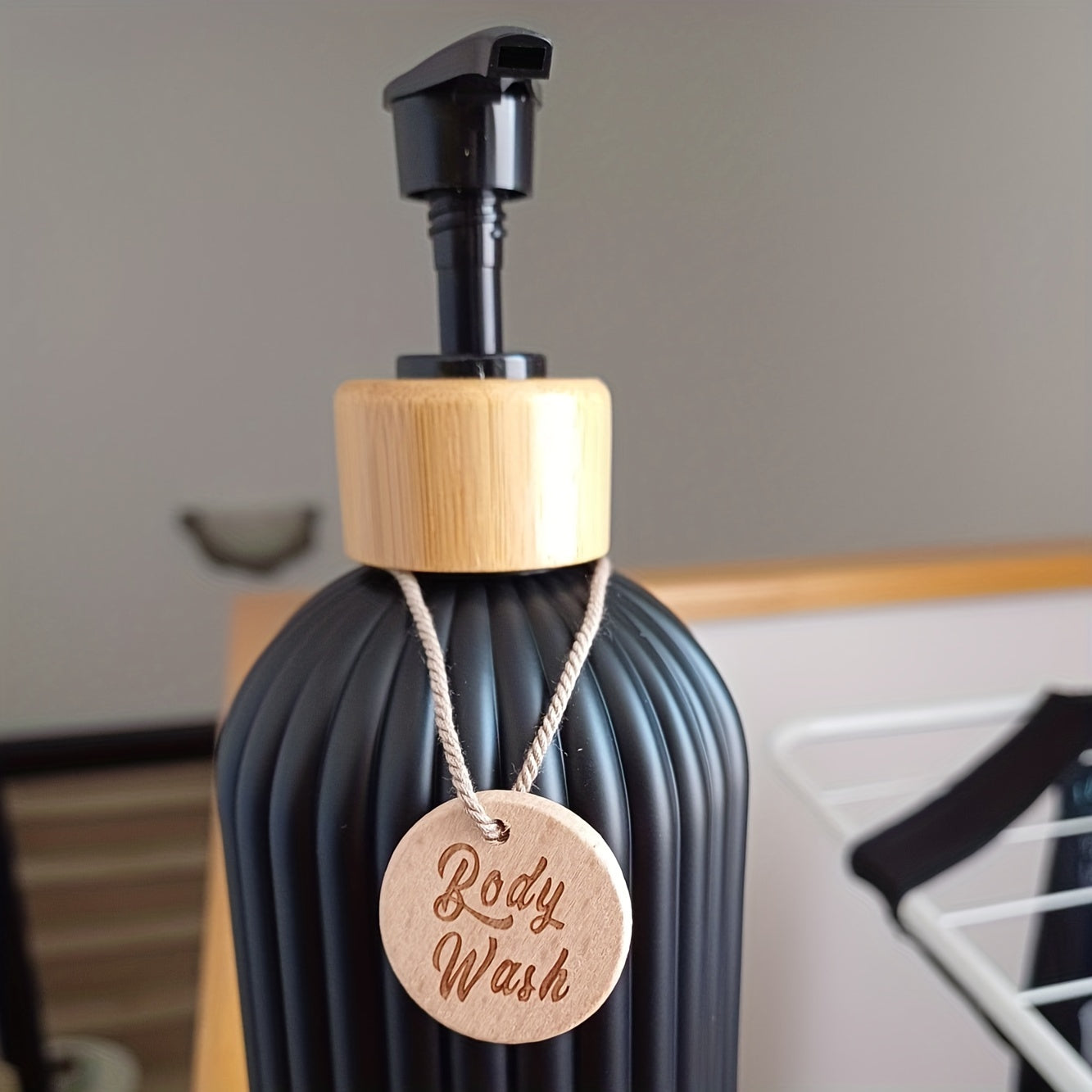 Refillable Pump Shampoo Bottle Set