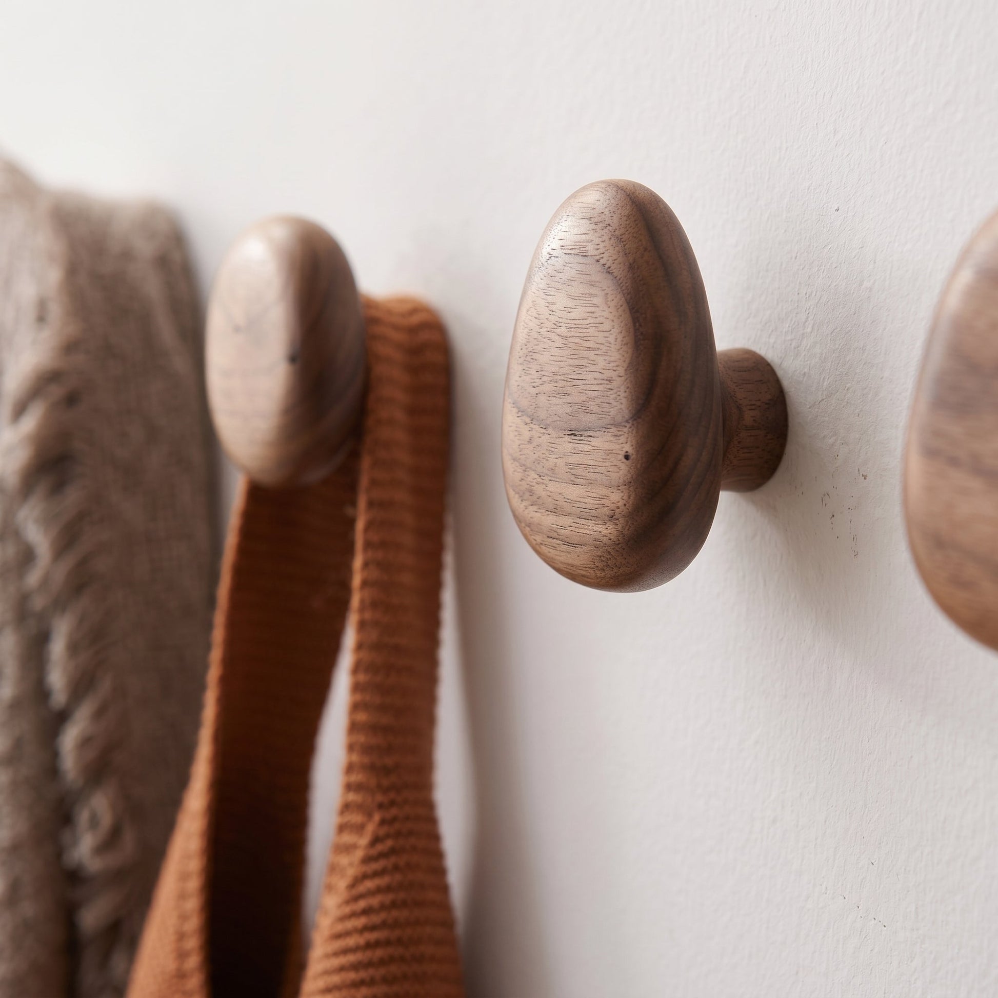 Scandinavian Wall Hooks Pebble Shape