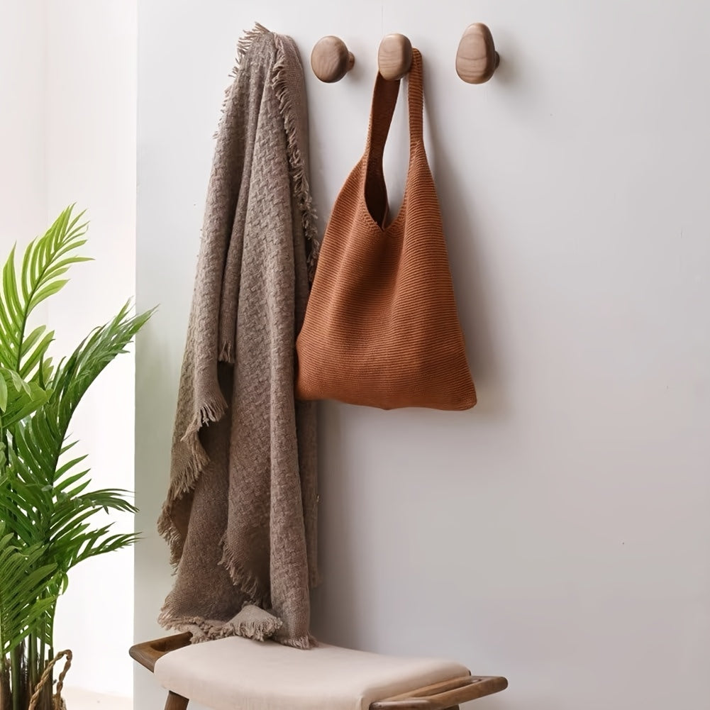 Scandinavian Wall Hooks Pebble Shape