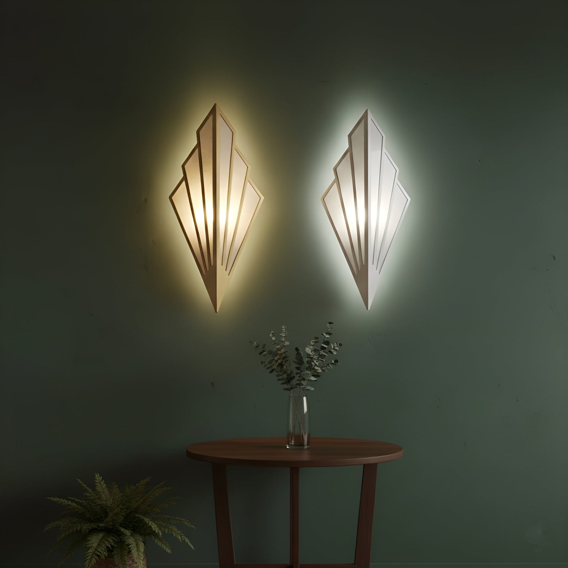 Sculptural LED Wall Sconce