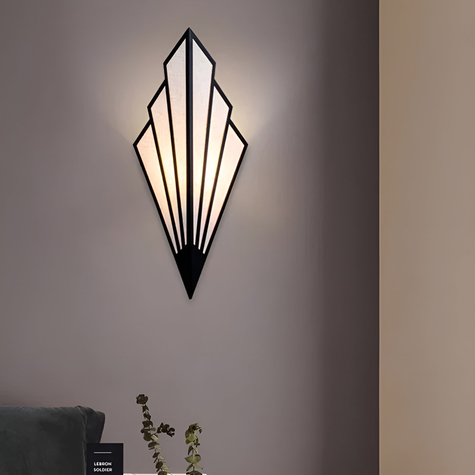 Sculptural LED Wall Sconce