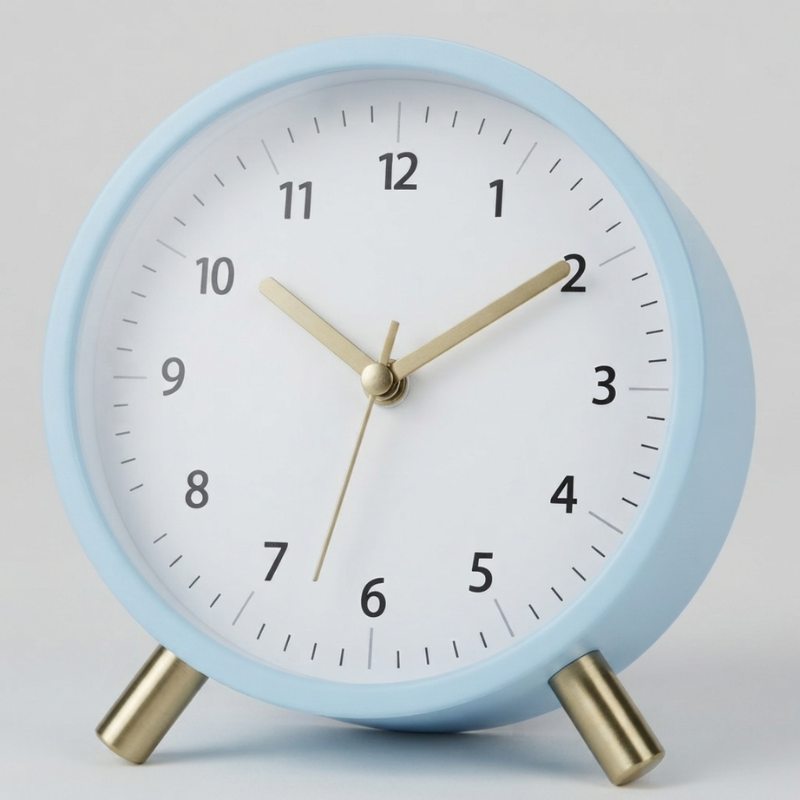 Silent Compact Alarm Clock