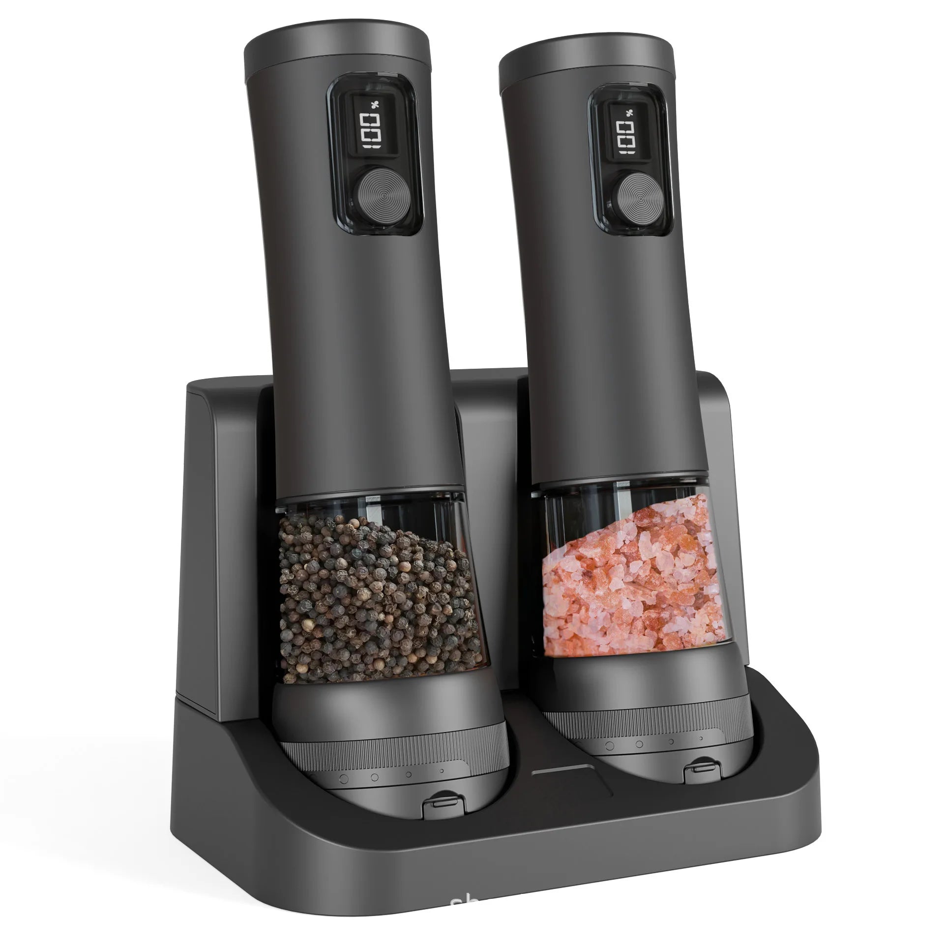Sleek Grinder Set With Rechargeable