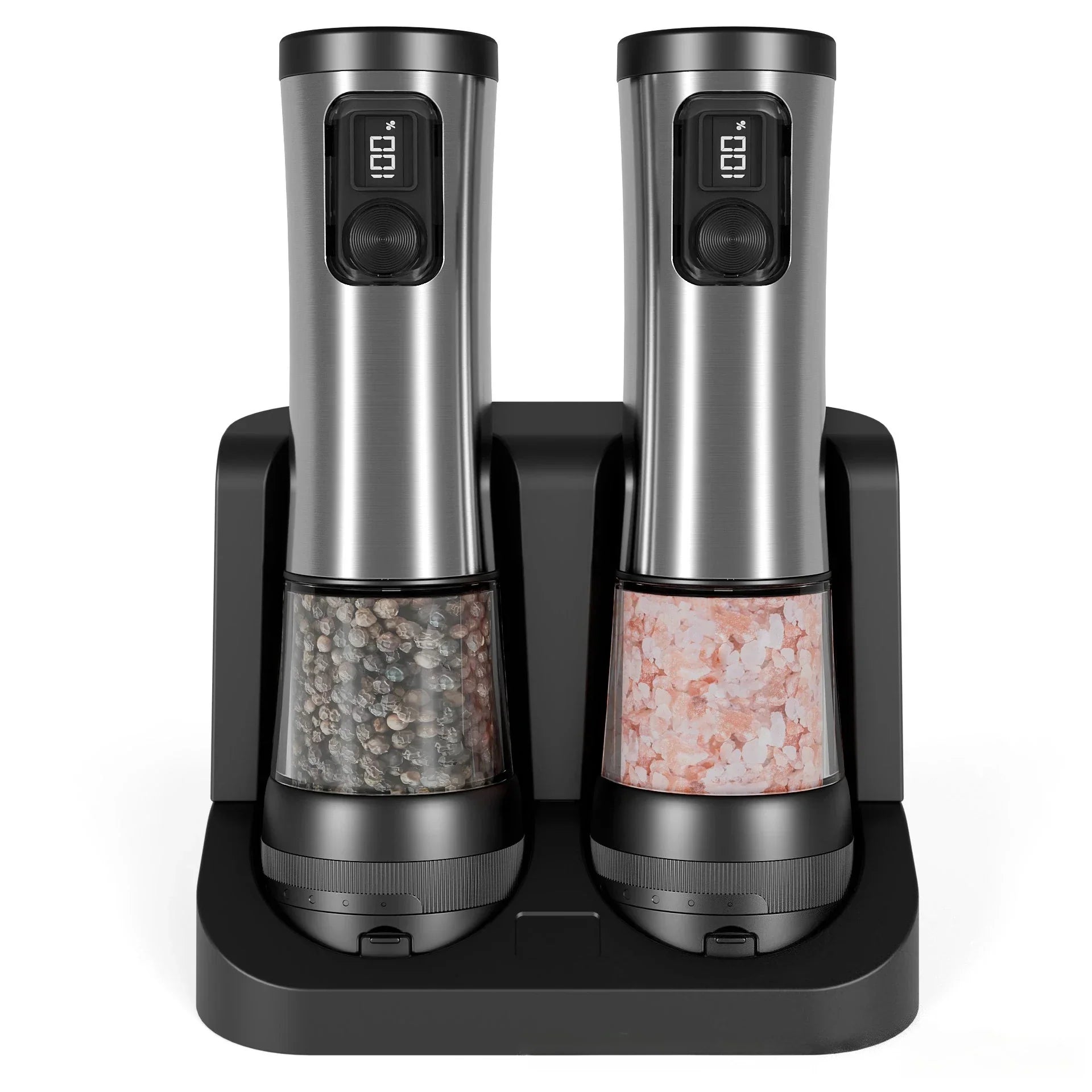Sleek Grinder Set With Rechargeable
