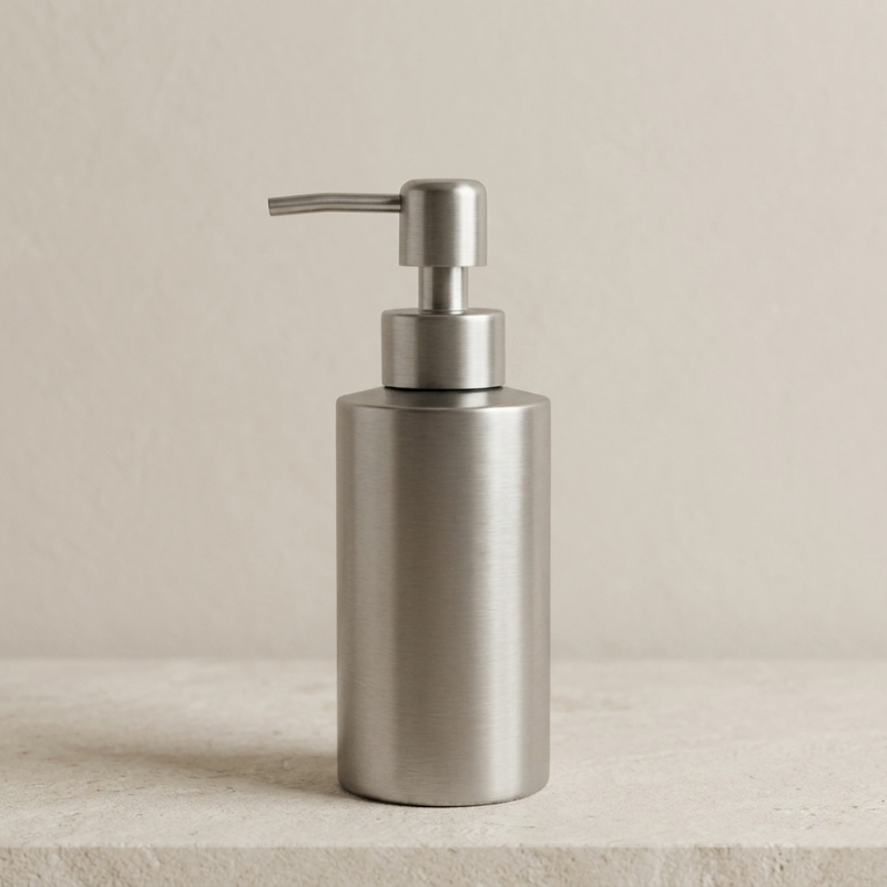 Sleek Hand Soap Dispenser With Refillable Design