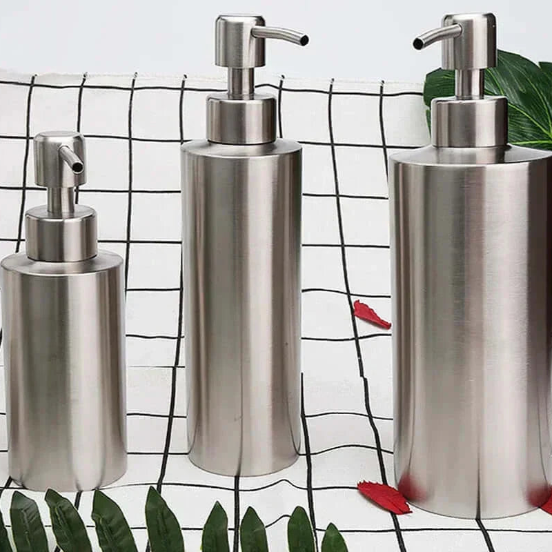 Sleek Hand Soap Dispenser With Refillable Design
