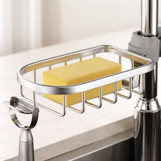 Sleek No Drill Shower Caddy