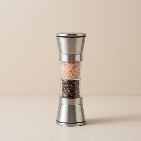 Sleek Spice Mill With Dual Grinders