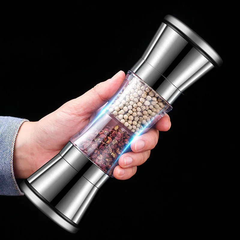 Sleek Spice Mill With Dual Grinders