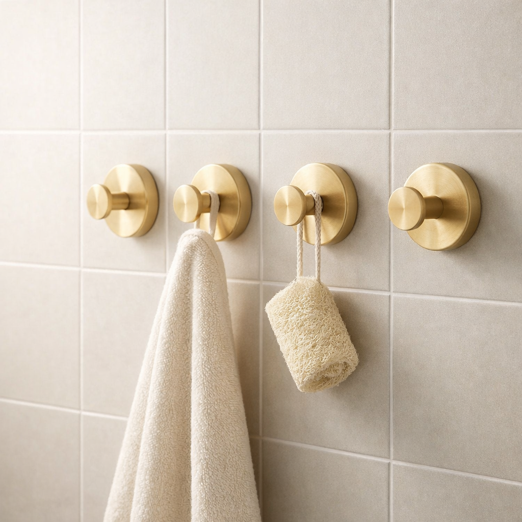 Sleek Suction Hooks No Drill